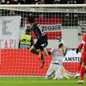 Salzburg geht in Frankfurt unter
