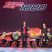 Große Bühne für den neuen Ferrari