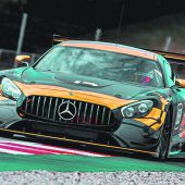Kliens erste Ausfahrtmit dem GT3-Benz