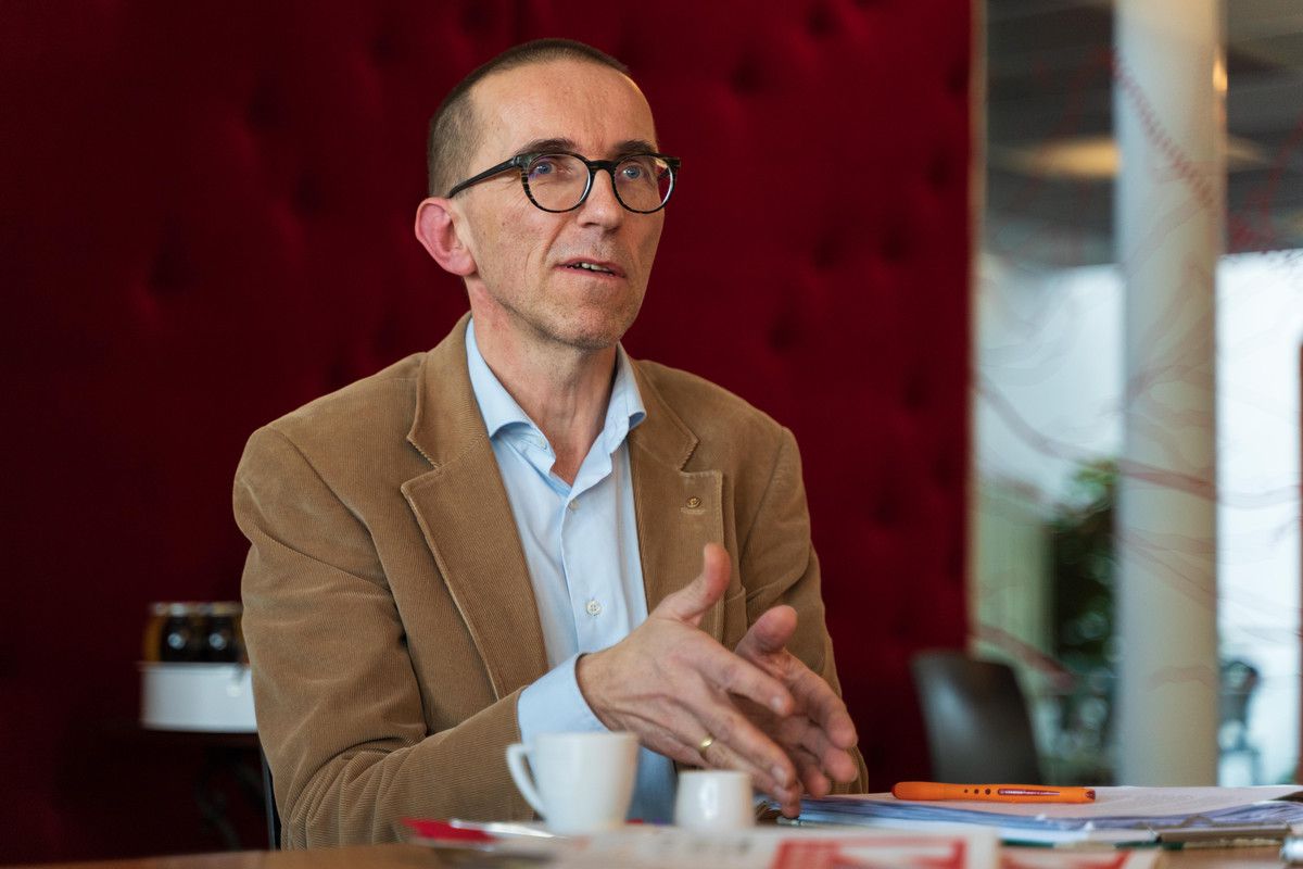 Caritas-Direktor Walter Schmolly betont: Asylwerber wollen arbeiten, es scheitert oft an den Rahmenbedingungen. VN/Stiplovsek