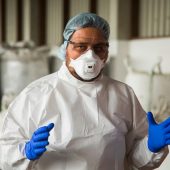 Mit Hochdruck an der Materialbeschaffung