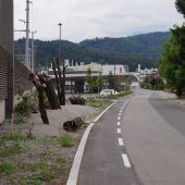 Weitere Begegnungszone beim Rankler Bahnhof