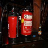 31 Handfeuerlöscher gestohlen