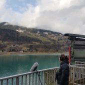 Den Ohren nach am Fluss entlang
