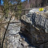 Neuer Felssturz im Rappenloch