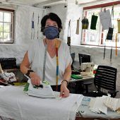 Reparaturcafé wurde zur Maskenschneiderei