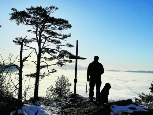 Anja Spiegel. Über dem Nebel (Breitenberg).