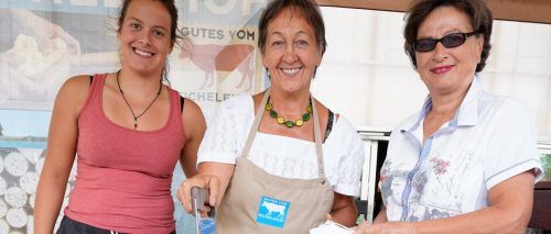 Der Lustenauer Markt ist wieder lebendig.  Gemeinde