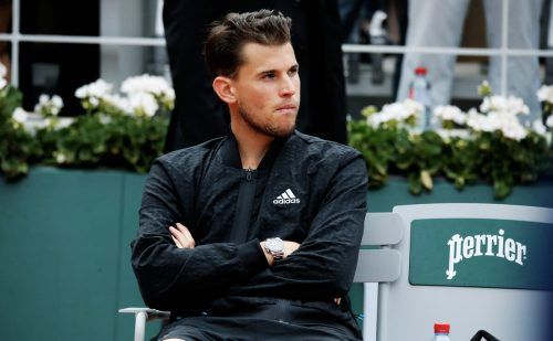 Dominic Thiem, zuletzt zweimal im Finale der French Open, muss sich gedulden. gepa
