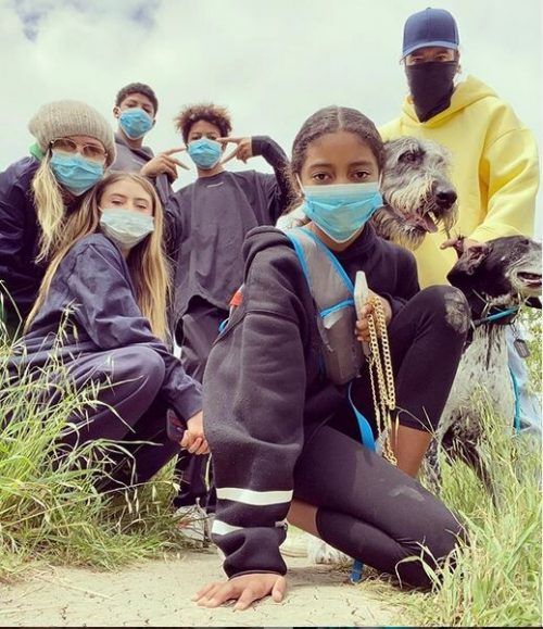 Eine Ausnahme: Heidi Klum postet ein Bild mit ihren Kindern.  Instagram
