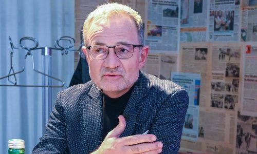 Bereits im Februar 2020 warnte Armin Fidler vor der Pandemie. ⇒VN/Lerch