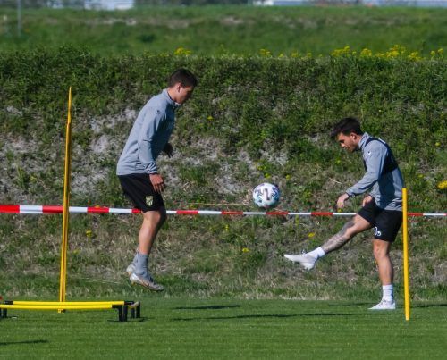Fußball, Austria Lustenau Trainingsstart Training
