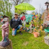 Flucht vor dem Virus in den Schrebergarten