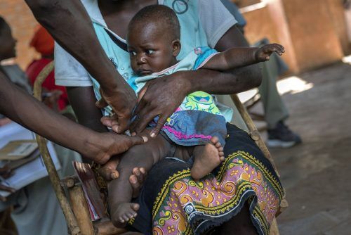 Laut WHO seien zwei Drittel der Malaria-Toten Kinder unter fünf Jahren.  AP