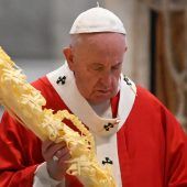 Papst läutet Osterwoche ein: Messe ohne Gläubige