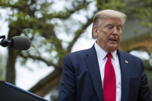 Trump schiebt die Schuld der Coronakrise auf die Weltgesundheitsorganisation. AP