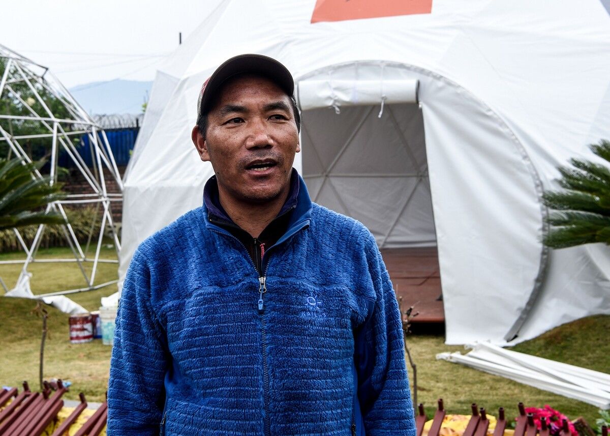 Kami Rita Sherpa hat seinen eigenen Weltrekord gebrochen.⇒afp