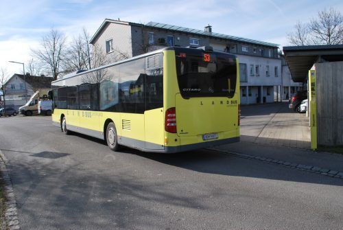 Busse der Linien 53 und 54 sind von der Sperre betroffen.