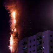 Großbrand in ­Wolkenkratzer