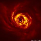 Astronomen beobachteten Geburt eines Planeten