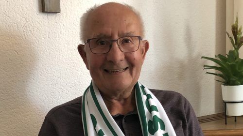 Ein rüstiger Ferdi Ortner. hämmerle