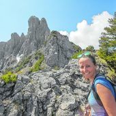 Naturgenuss auf dem Weg zum Gipfel