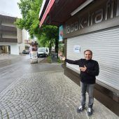 Schlossplatz-Trafik an neuem Ort