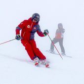 Erstes Training mit Hirscher-Vater