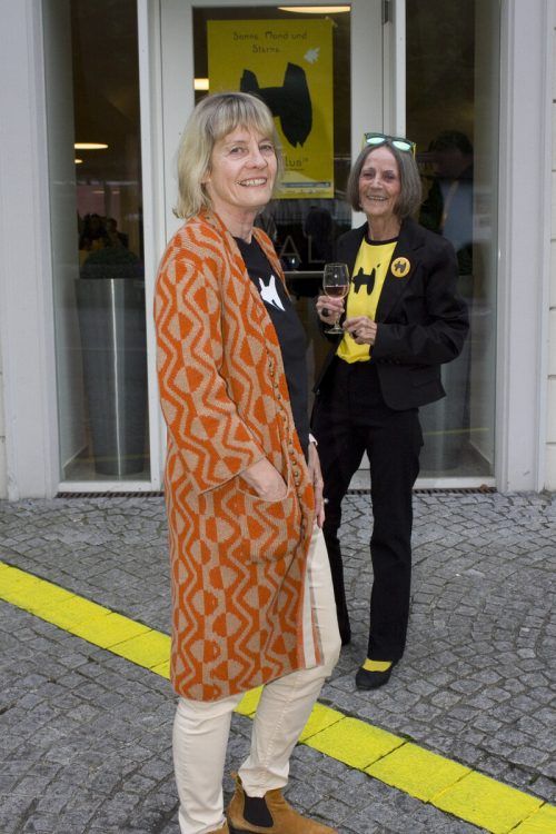 Ulrike Fenkart (l.) und Heidi Schalber beim Talk.