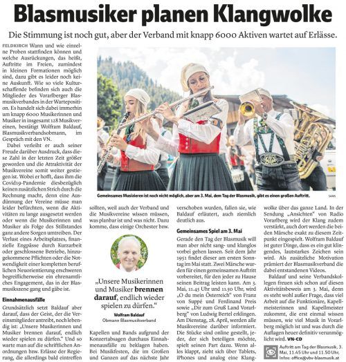 VN-Bericht vom 28. April 2020.