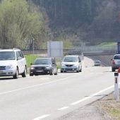 Folgekollision vor dem Achraintunnel