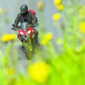 Laute Motorräder im Visier