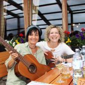 Treffen der Gitarrenfreunde in luftiger Höhe