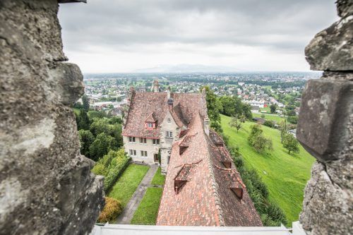Unter anderem investiert die Marktgemeinde heuer in das Schloss Wolfurt. VN/Sams