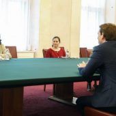 Fridays for Future bei Kanzler Kurz