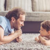 Ein liebevoller Vater und starker Ernährer