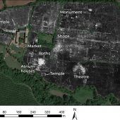 Antike römische Stadt gibt im Radarbild Geheimnisse preis