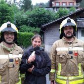 Entenrettung im Montafon