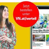 Wir schenken Ihnen einen Monat gratis VN-Digital mit VN.at