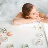 Die Badewanne als Ort der Entspannung