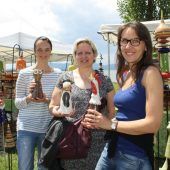 Kunstmarkt auf der Promenade am Lochauer Kaiserstrand