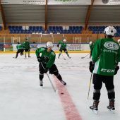 Freude über Eistraining