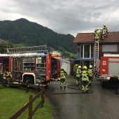 Hittisau: Blitze schlugen in Häuser ein