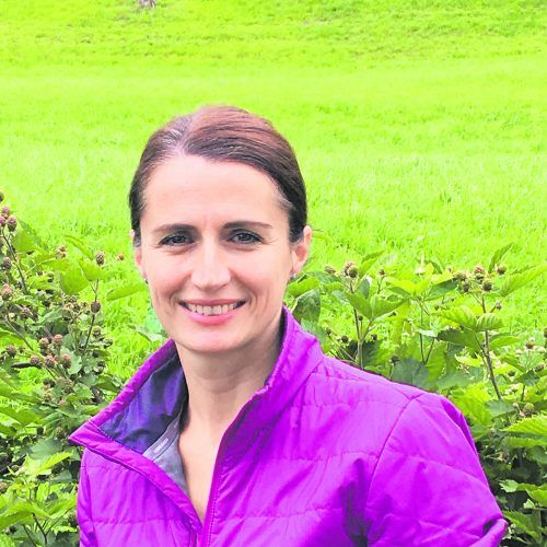 Angela Amann überzeugt mit ihrem natur- und kindgerechten Angebot.  bi