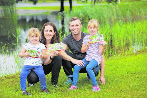 Auch Familie Willi aus Lauterach freut sich schon auf einen erlebnisreichen Sommer mit den VN-Gutscheinen! PAULITSCH