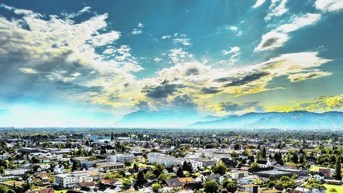 Auch wenn Lauterach 2019 nicht gewachsen ist, zieht das Rheintal insgesamt weiter Menschen an. VN/Steurer
