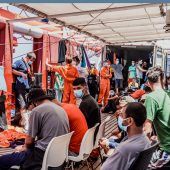Rettungsschiff „Ocean Viking“ ruft den Notstand aus