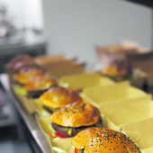 Leidenschaft zwischen zwei Buns in der Neustadt
