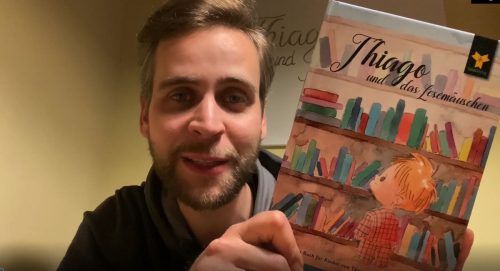 Bernd Tomaselli liest Thiago und das Lesemäuschen.