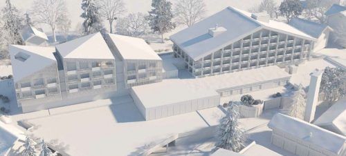 Der Löwen soll einen fünfeinhalbgeschoßigen Zubau erhalten. Monoplan